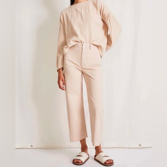 Apiece Apart Chino Merida pants in washed coral